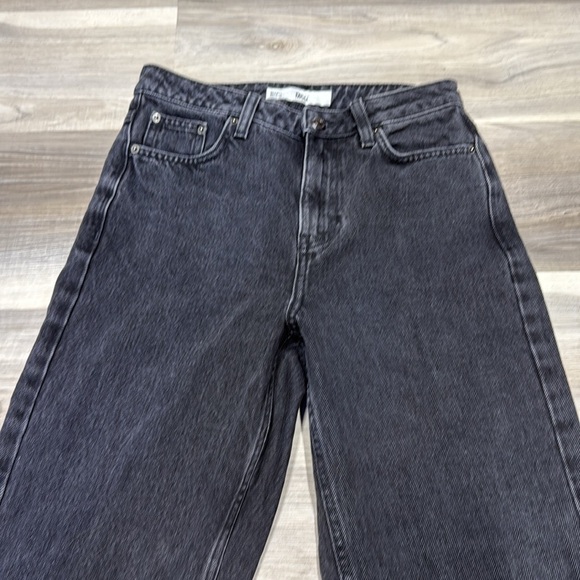 Topshop MOM jean Classic Black Denim size 26 - Picture 4 of 8